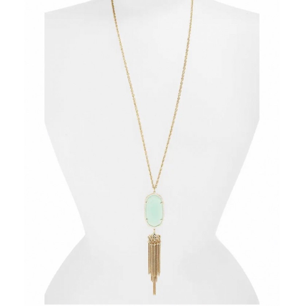 KENDRA SCOTT 14K Yellow Gold Bohemian Necklace NWT - Picture 3 of 7